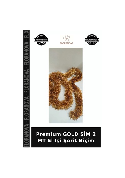 Premium Gold Sim 2 Mt El İşi Şerit Biçim