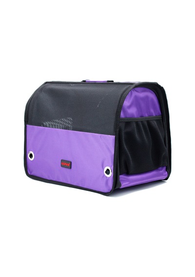 Lepus Cool Kedi Ve Küçük Irk Köpek Taşıma Sırt Çantası Mor 32x26x43 Cm