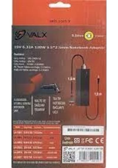 Valx LA-19561 19.5V 6.15A 120W 7.4x5.0mm HP Uyumlu Notebook Adaptör