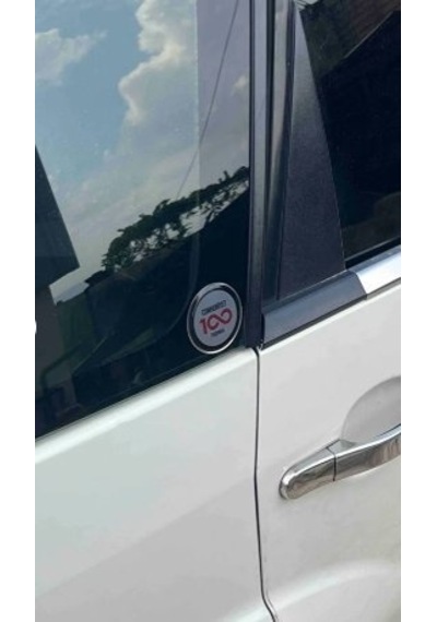 Cumhuriyet 100 Yaşında Silikon Logo 2 Adet Fiat - Egea - Cross - Fiorino A Kalite 1.sınıf