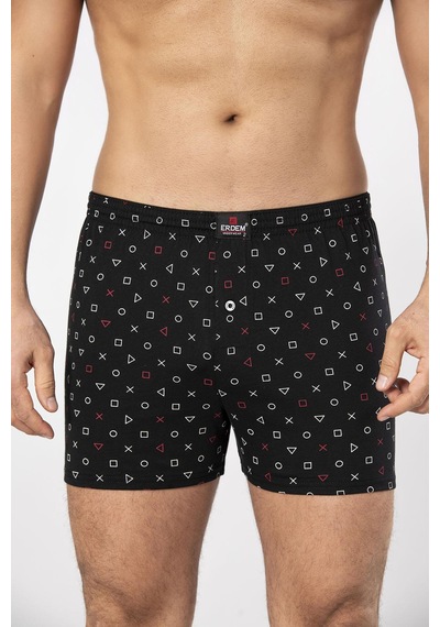 Erdem Karışık 6'lı Desenli Penye Boxer 1400dsn06 DESENLİ
