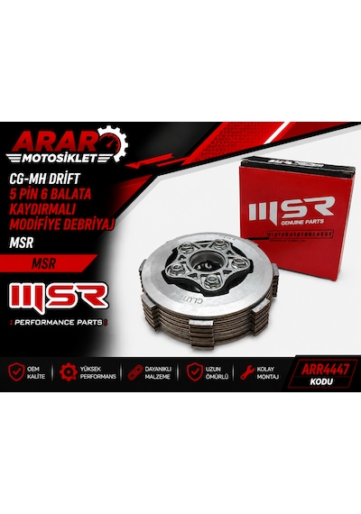 Cg-mh Drift 5 Pin 6 Balata Kaydırmalı Modifiye Debriyaj Msr -arr4447
