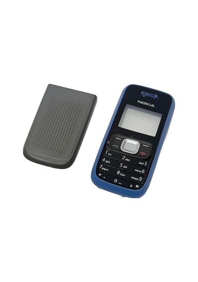 Nokia 1209 Kapak Ve Tuş Takımı Mavi
