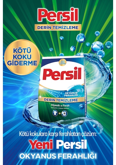 Okyanus Ferahlığı Toz Çamaşır Deterjanı 46 Yıkama 7kg 3'lü Set