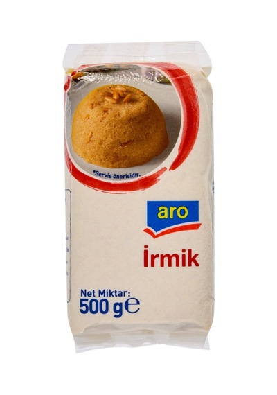 Aro İrmik 500 G - Durum Buğdayı İrmiği, Tatlılar Ve Kekler İçin 8'li Avantaj Paketi - 8 Adet Tarı