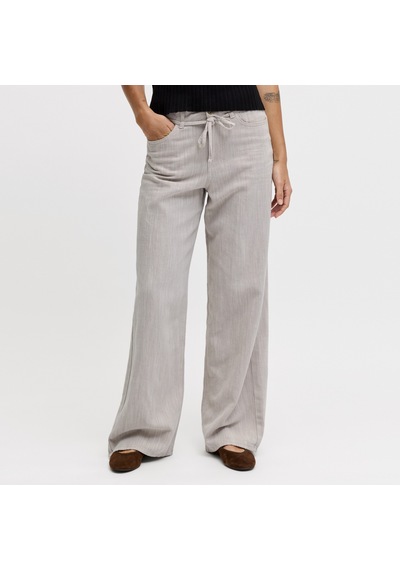 Jack & Jones Kadin Wide Fit Yüksek Bel Pantalon - Zoe - 12288648 Çok Renkli