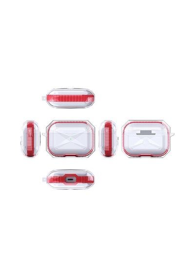 Apple AirPods Uyumlu Pro Kılıf Zore AirPods Airbag 22 Kılıf Siyah