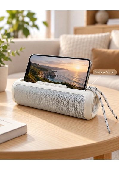Rgb Işıklı Bluetooth Kablosuz Hoparlör Tws Stereo Destekli Usb Ve Tf Kart Girişli Çok Renkli