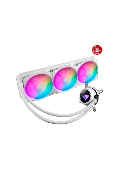 Asus Rog Strix Lc Iı 360 Argb White Edition V3 Beyaz İşlemci Sıvı Soğutucu