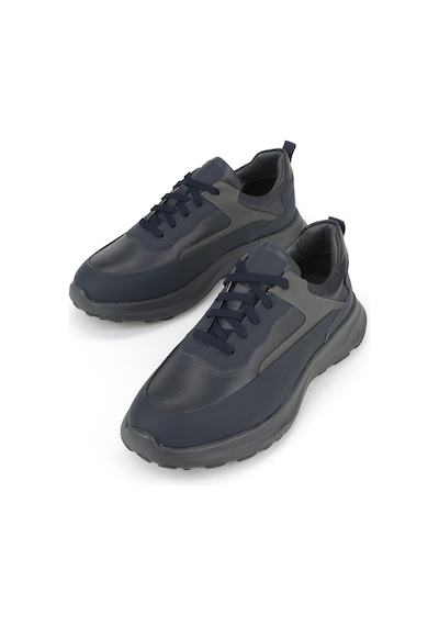 Ziya, Erkek Hakiki Deri Sneaker 153983z907 Lacivert 153983z907 200 Lacivert