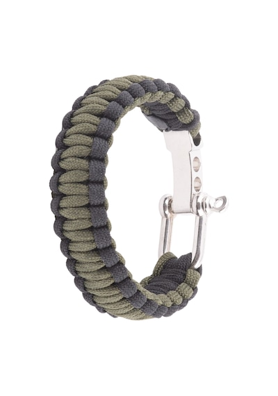 Outdoor Paracord Bileklik 3 Kademeli Krom Kilit Çok Renkli
