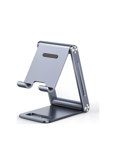Ugreen Alüminyum Masaüstü Telefon Tablet Tutucu Stand Gri
