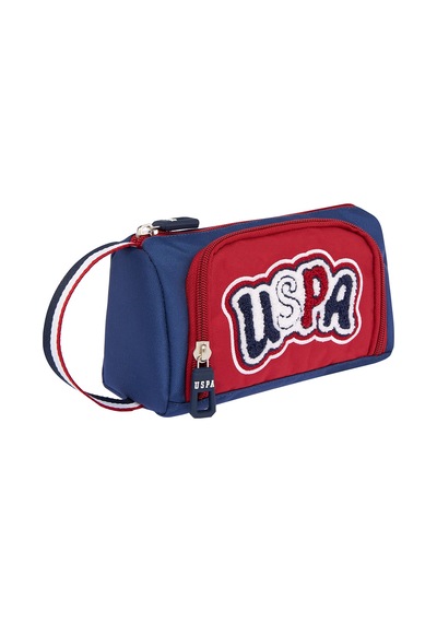 U.s. Polo Assn.plklk25014 Kalem Çantası Lacivert - Kırmızı