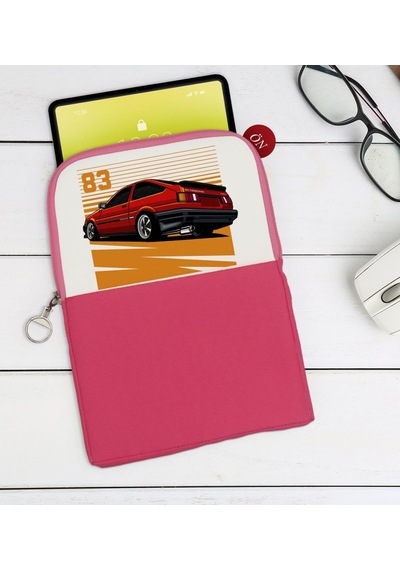 Bk Gift Dirift Car Tasarımlı Taşınabilir Koruyucu Tablet Kılıfı &