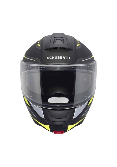 Schubert C5 Omega Yellow Çene Açılır Motosiklet Kaskı Siyah - Sarı