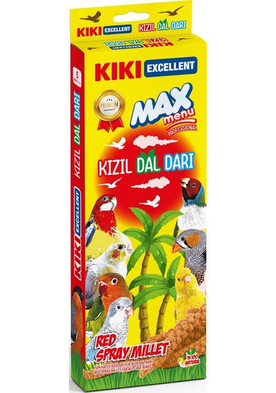 Kiki Excellent Kuş Kızıl Dal Darı Kb302