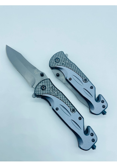 Benchmade Marka Metal Kamp Bıçak 21cm //da31 Gri - Siyah