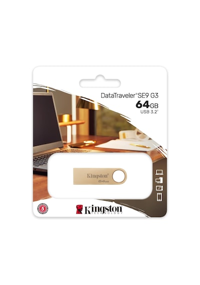 Kingston 64gb Datatraveler Usb Bellek Dtse9g364gb