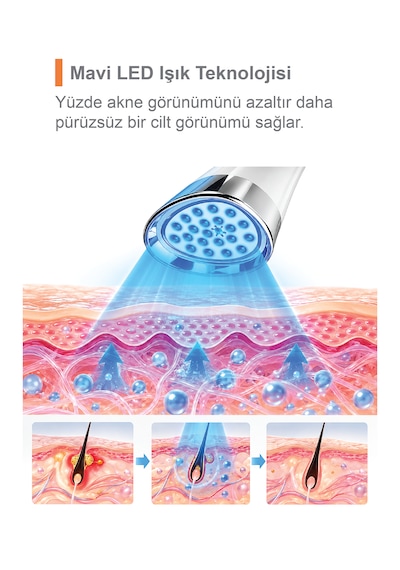 Touchbeauty Tb1611d Kırmızı Led Işık Terapili Yüz Bakım Cihazı