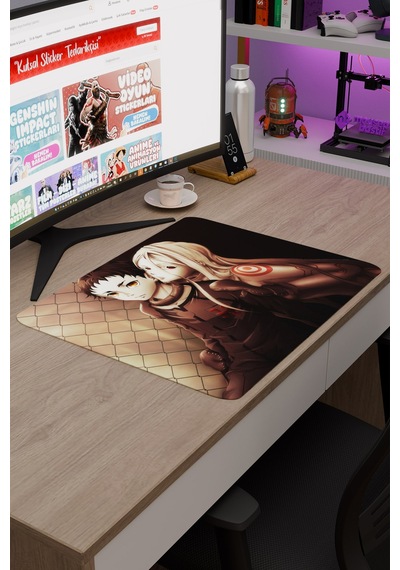 Deadman Wonderland Anime V3 - 48x40 Xl Gaming Kauçuk Kaymaz Taban Mouse Pad Fare Altlığı