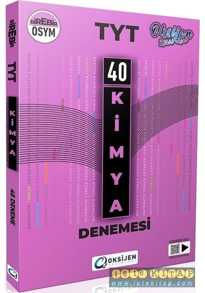TYT Kimya 40 Branş Denemesi -  Oksijen Yayınları