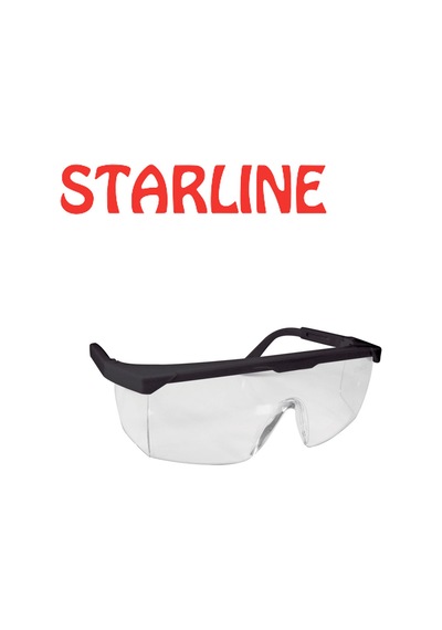 Starline G-004-C Koruyucu Şeffaf Gözlük