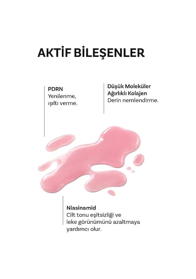 Dermal Yaşlanma Karşıtı Leke Karşıtı Nemlendirici Pdrn Toning Serum 30 Ml