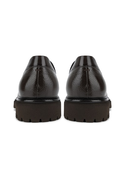 Tamer Tanca Erkek Hakiki Deri Kahverengi Loafer Ayakkabı 342 9901 Erk Ayk Sk26-27 Kahve Acma/gyk