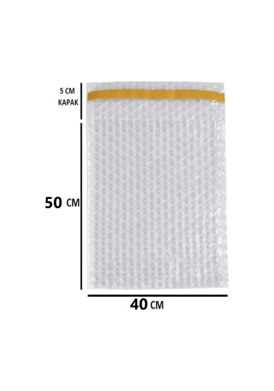 Balonlu Patpat Torba, Bantlı Baloncuklu Torba-zarf 30cm En X 40cm Boy + 5cm Kapak 250 Adet 1