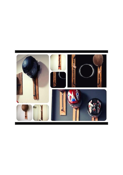 Motorcu Kask Askısı, Kask Askılığı, Kask Askı Ecov2