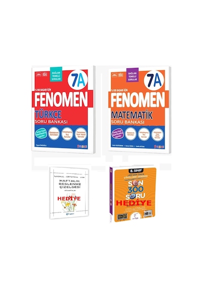 Fenomen Müfredat Yeni Maarif Modeli 7. Sınıf Türkçe-matematik A
