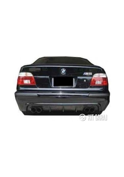 Bmw E39 5 Serisi M5 Difüzör Piano Black Sağ Sol Çiftli Çıkış Plastik