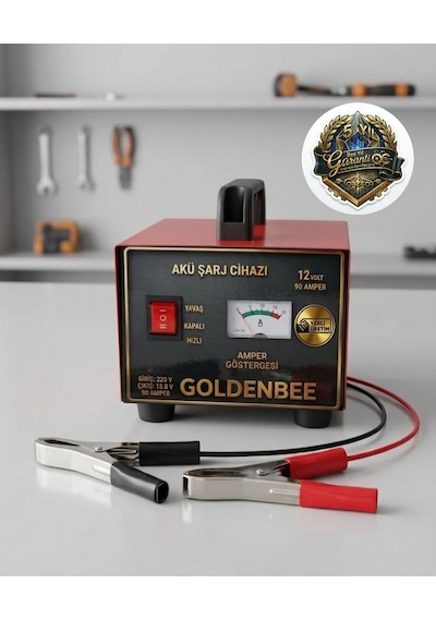 Profesyonel Akü Şarj Cihazı 12 Volt 90 Amper