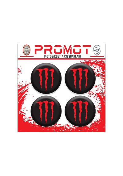 Koruma Takozu Logosu Monster Tasarımlı 4 Nötr
