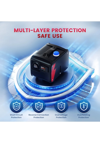 Dizel Isıtıcı 5kw 12v 24v Webasto Muadili Taşınabilir