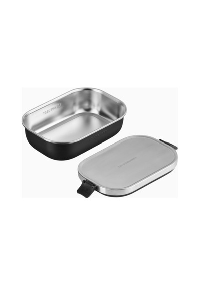 Le Creuset On The Go Yemek Kabı Paslanmaz Çelik Saklama Kapları Mat Siyah 1