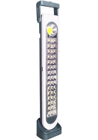 Powermaster Solarlı Ve Şarjlı Işıldak 45 Ledli 45w Hel-6855t Çok Renkli