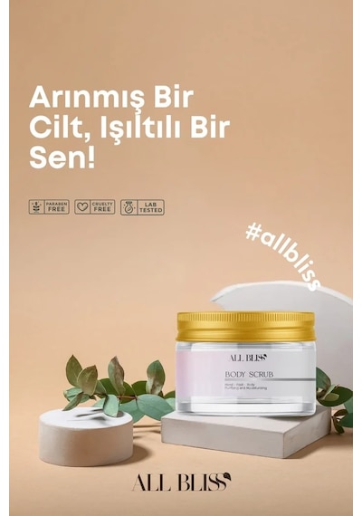Doğal Vücut Peeling 200 Ml