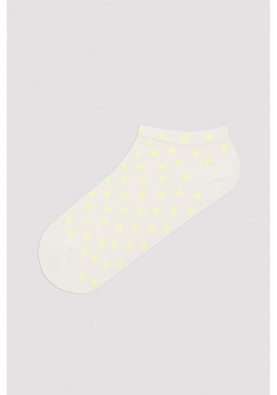 Penti Multicolor Dots 5li Patik Çorap Mavi Pembe