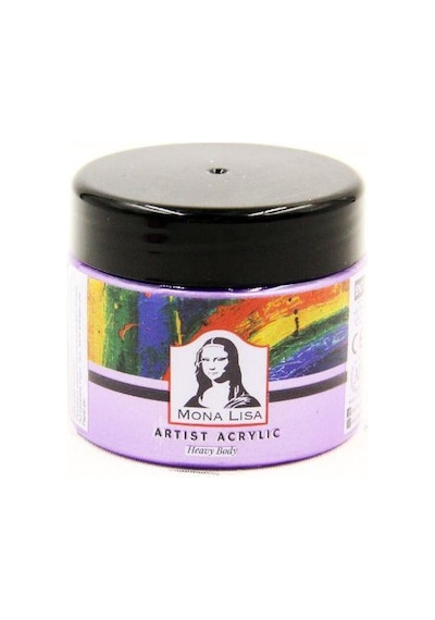 Akrilik Boya 125 Ml Renk Seçenekli 1 Adet Monalisa 125 Ml Akrilik Boya 1 Adet Pastel Lila