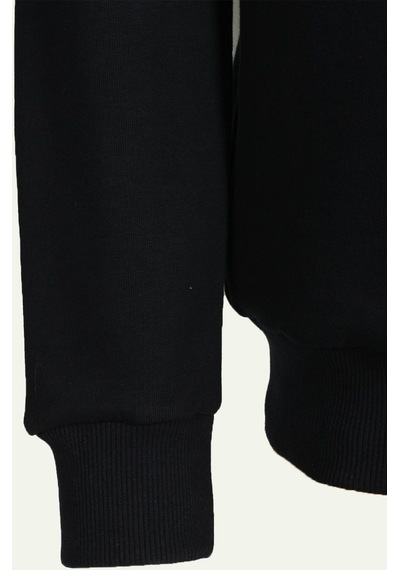 Antramelanj Erkek Bisiklet Yaka Logo Nakışlı 3 İplik Çift Renk Sweatshirt Ncs Jeans 1624-antramelanj Antrasit