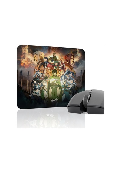 The Rising Of The Shield Hero Dikişli Kauçuk Oyuncu Mousepad V2 - 22x18 Gaming Mouse Pad