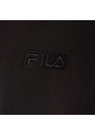 Siyah Fila Erkek Bisiklet Yaka Sweatshirt Deva Fam0570 Siyah
