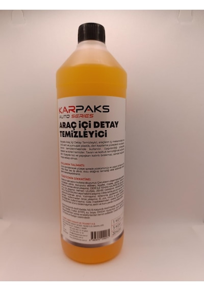 Karpaks Auto Series Araç İçi Detay Temizleyici 1 Lt Koltuk Döşeme Plastik Temizleyici