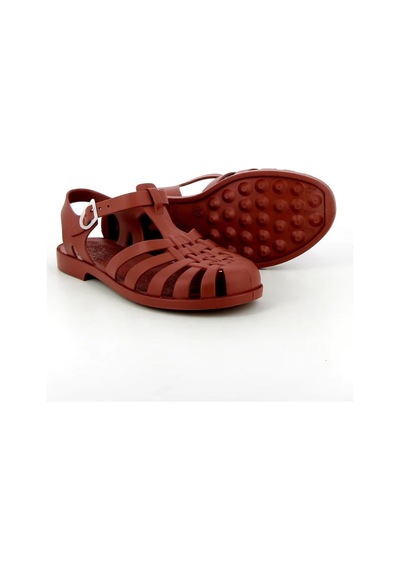 Meduse Sunmif Mat Terracotta Kadın Sandalet-14525 Toprak Rengi