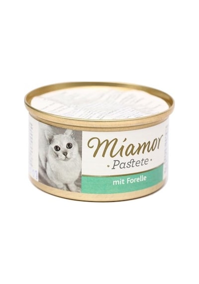 Miamor Pastete Alabalıklı Konserve Yetişkin Kedi Maması 12 x 85 G