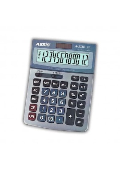 Assis A-5735 Hesap Makinası Çok Renkli