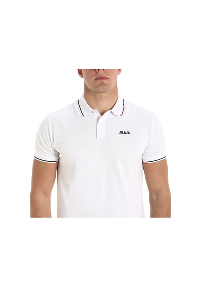 Slam Deck Lgt Pıque Polo W02 Beyaz