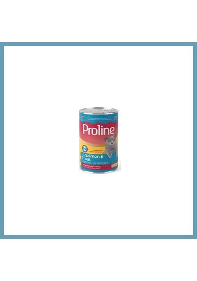 Proline Somonlu Ve Alabalıklı Sos İçinde Gravy Yetişkin Kedi Konservesi 400 Gr Mbt06