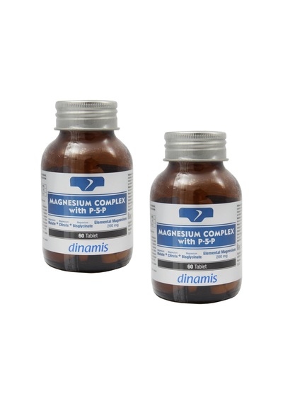 Dinamis Magnesium Complex With P-5-p 2 x 60 Tablet